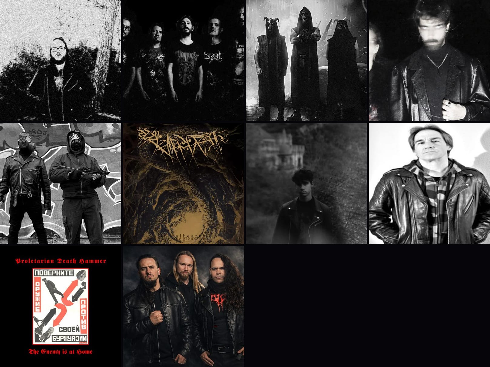 Bandas de metal extremo del Levante y la meseta — nueva generación 2025-2026