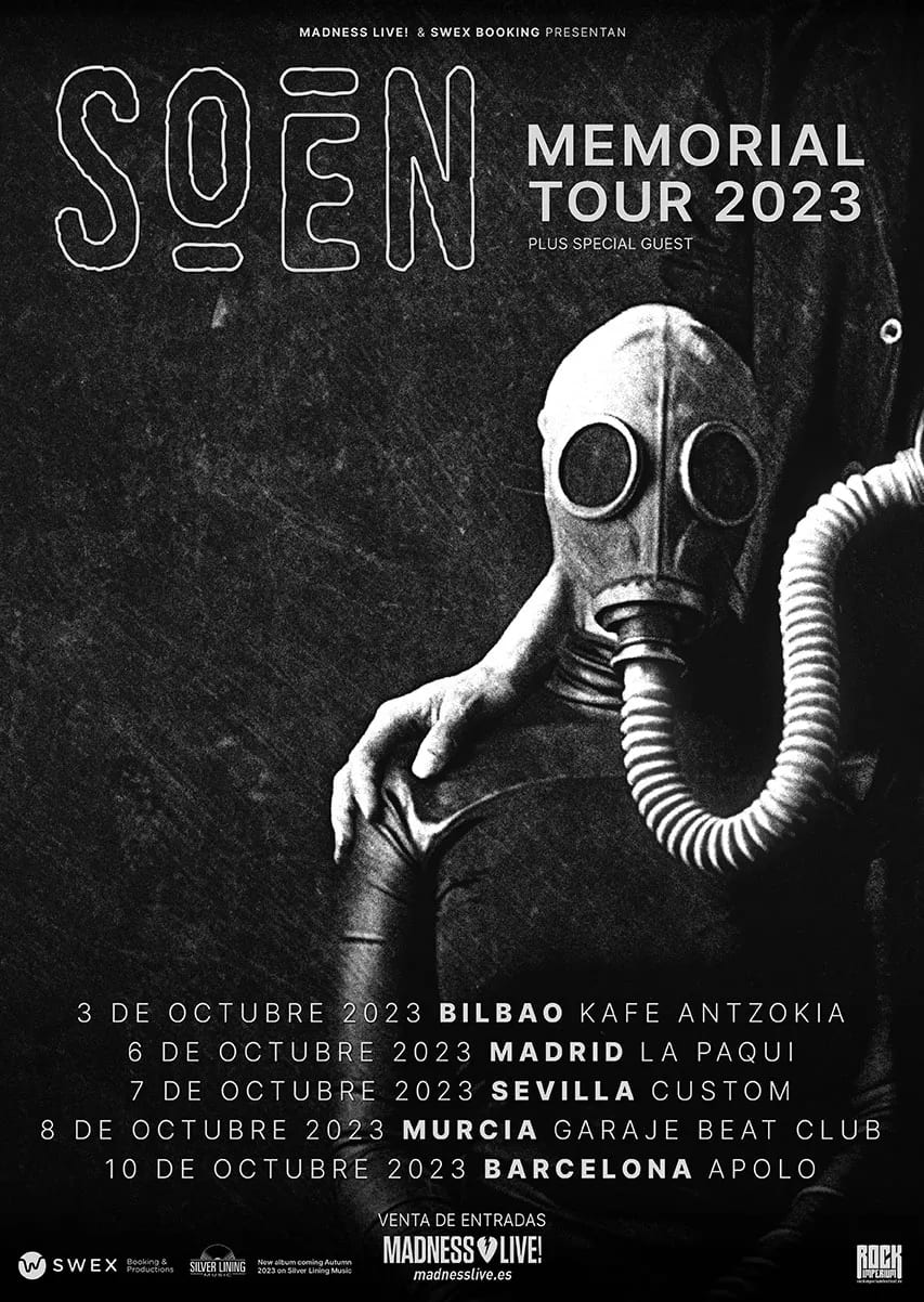 soen españa octubre