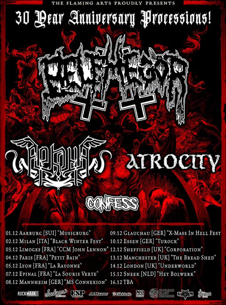 BELPHEGOR gira europea en invierno