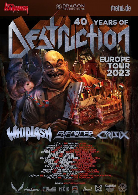 destruction tour europa 40 aniversario