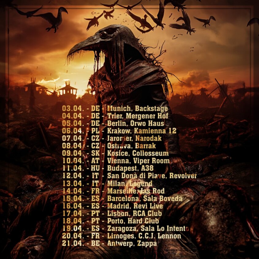pestilence gira europea 2024