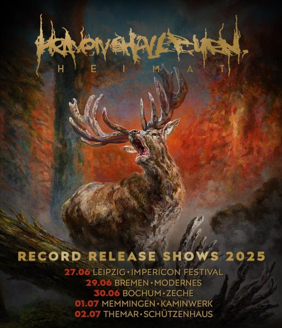 Heaven Shall Burn-conciertos