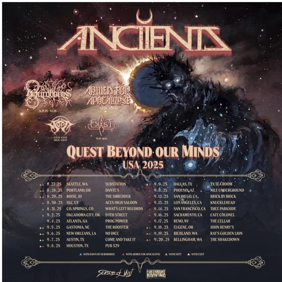 Anciients vuelven a Estados Unidos