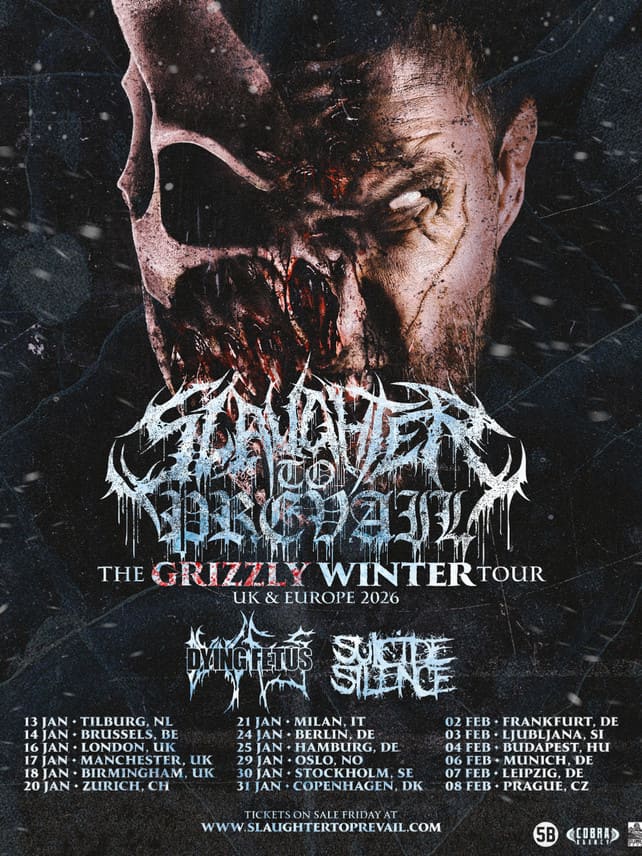 SUICIDE SILENCE gira 2025
