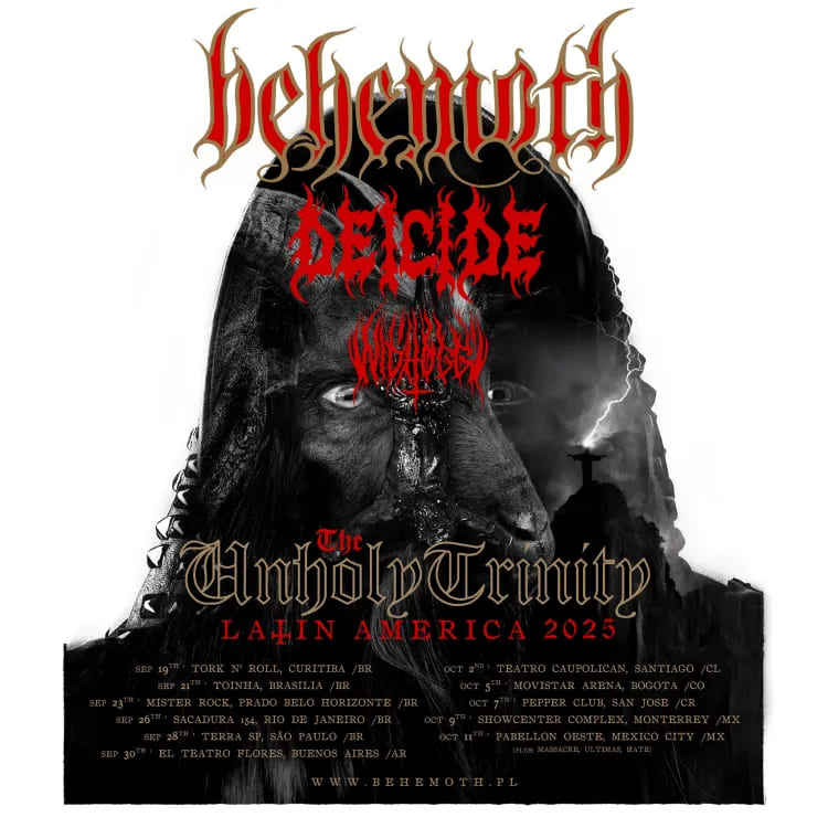 BEHEMOTH regresa a Colombia