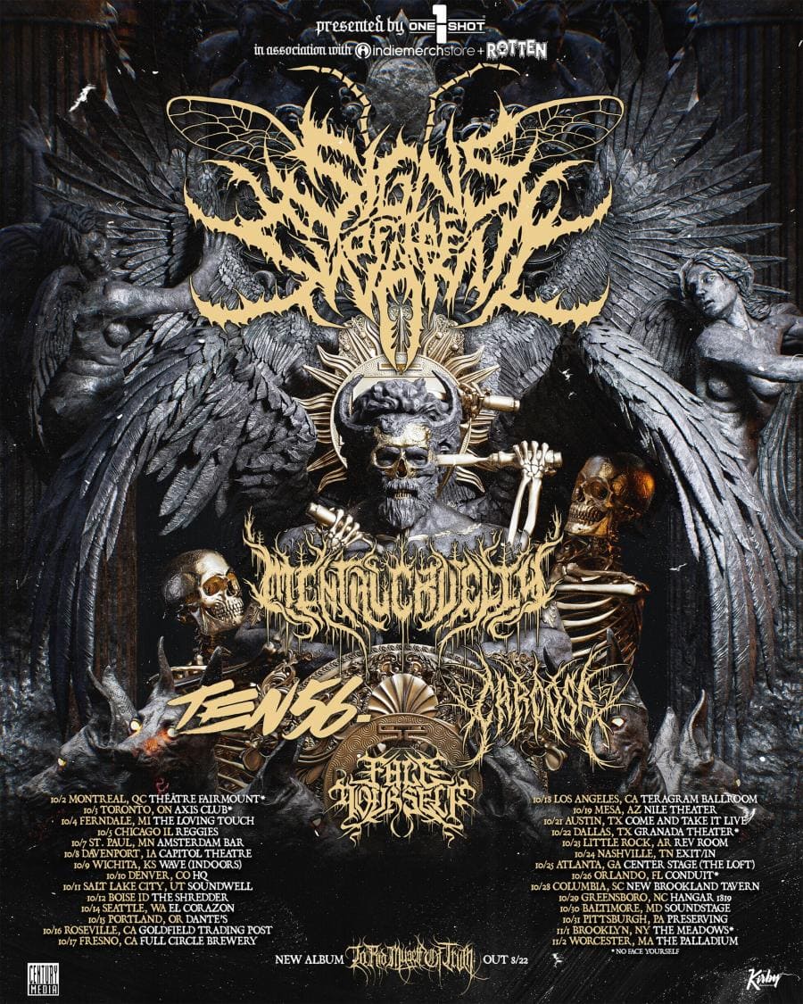 Signs Of The Swarm gira norteamericana 2025