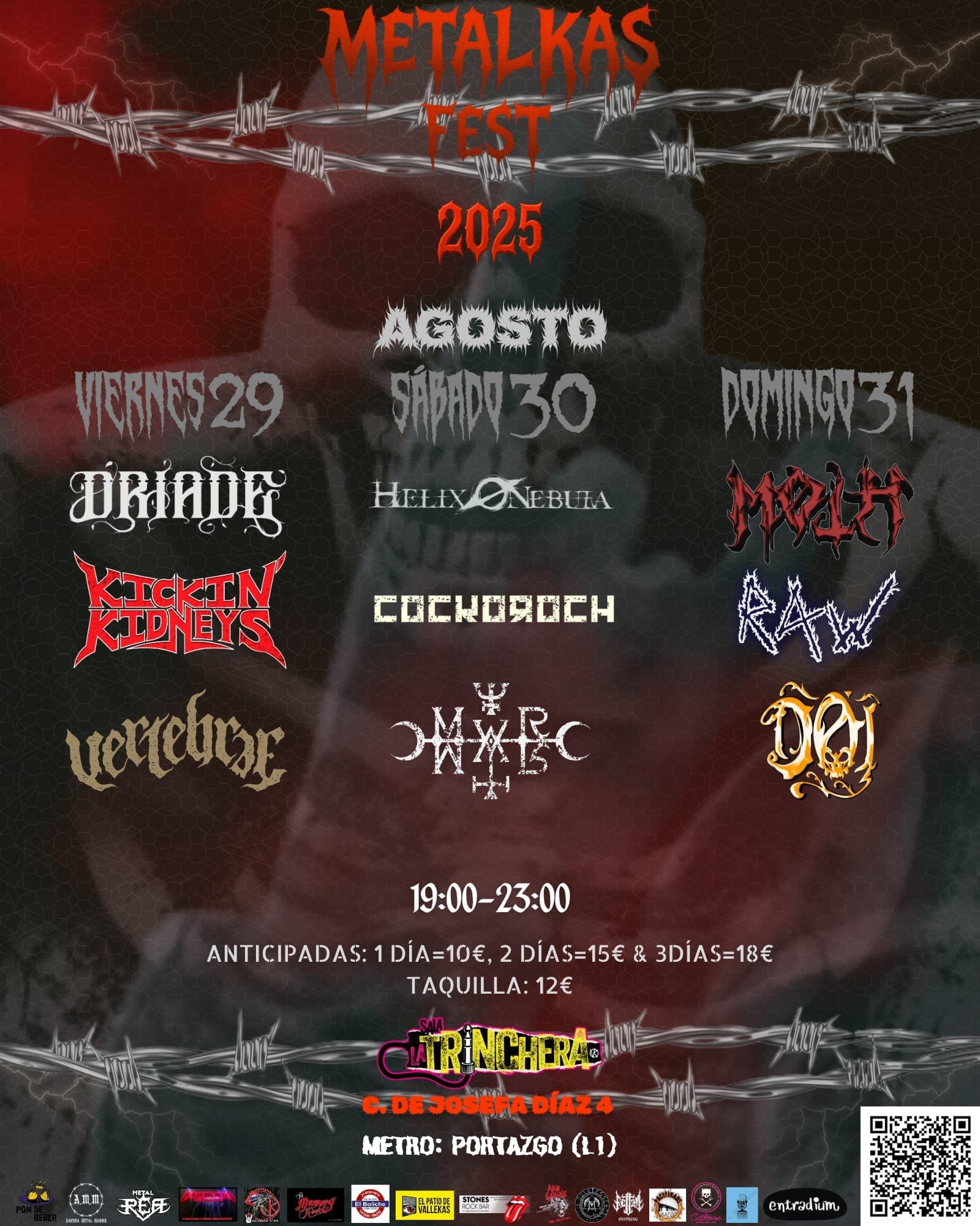Vertebrae Death Black’n Roll en el Metalkasfest 2025