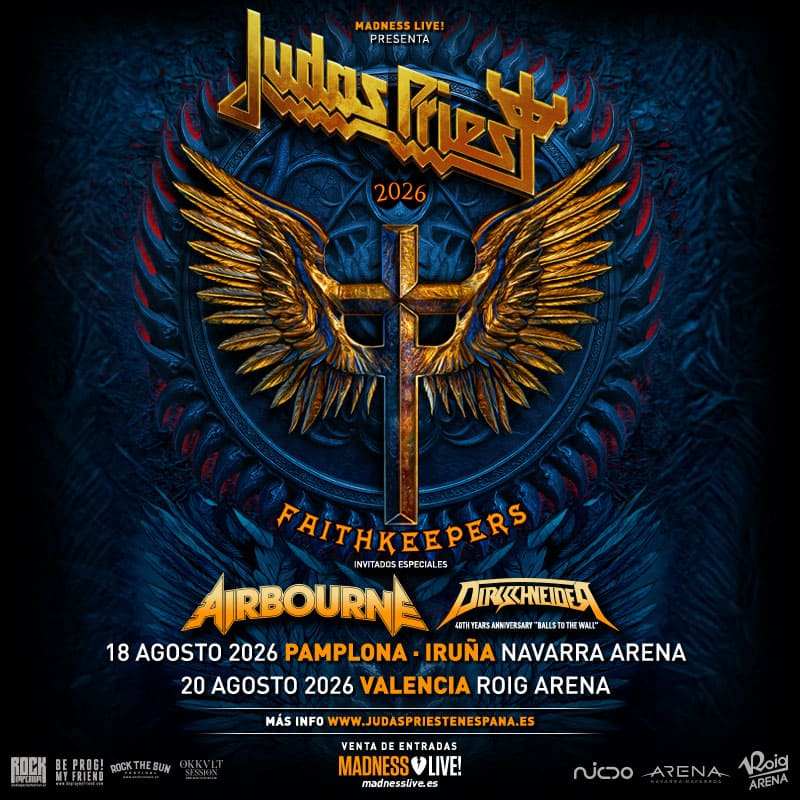 xJudas Priest anuncian dos conciertos 