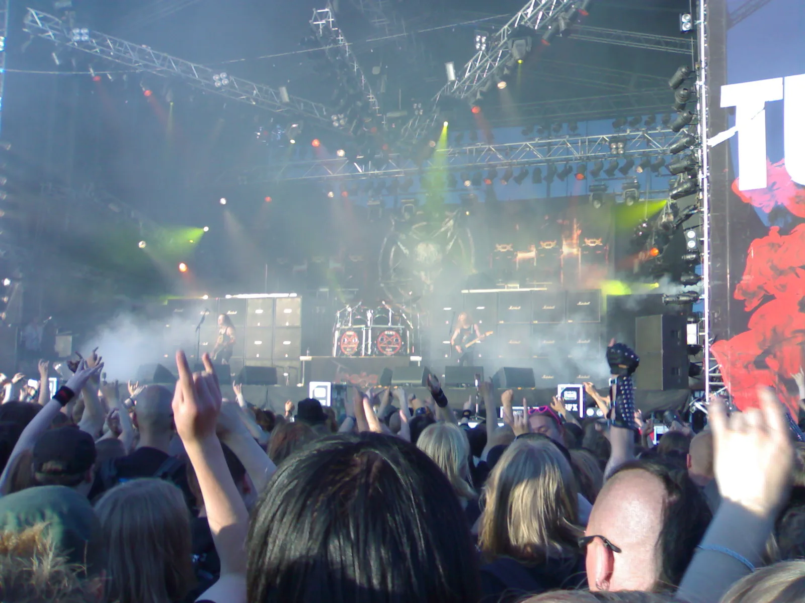 Venom en el Tuska Open Air de Helsinki (Finlandia), julio de 2006. Foto: Yareeh (CC BY 2.0), vía Wikimedia Commons