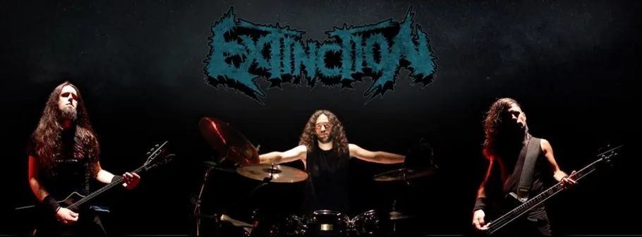 Extinction, banda de death/thrash del País Vasco, en directo