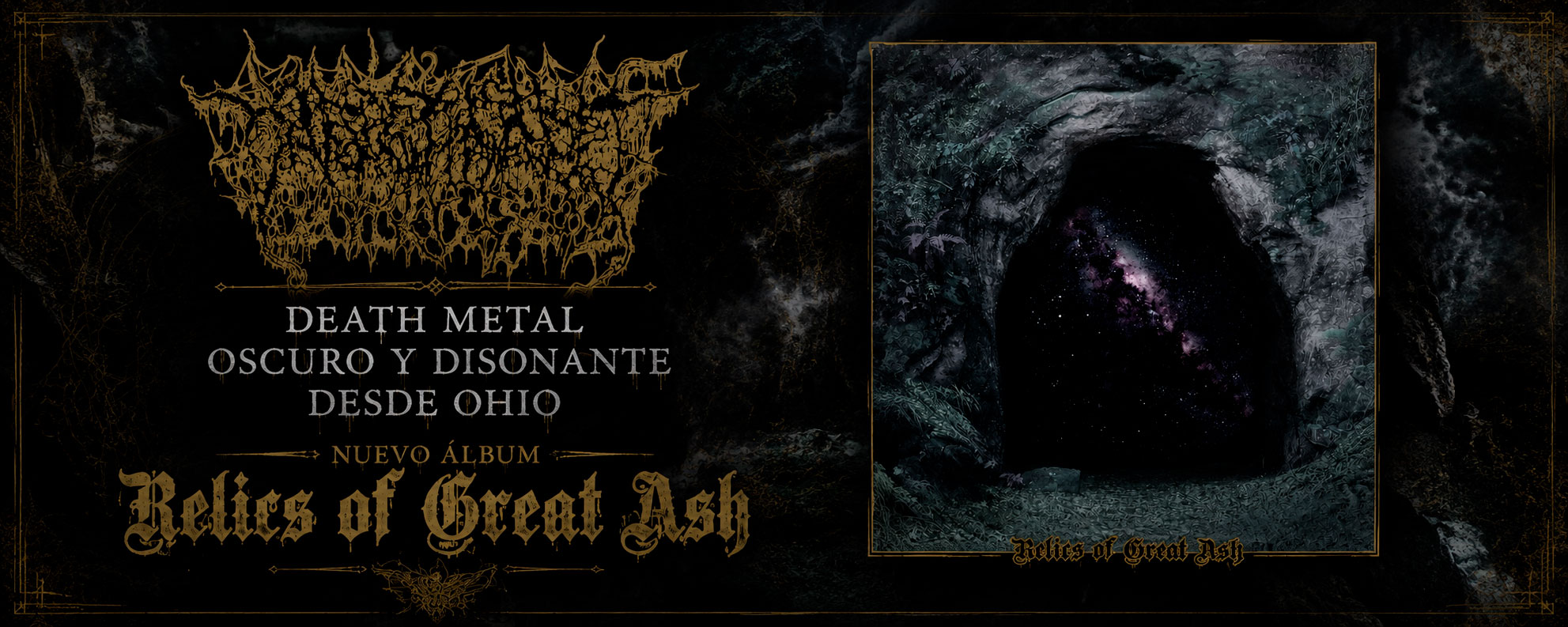 Abyssal Rift publican 'Relics of Great Ash', su segundo álbum, a través de Transcending Obscurity Records