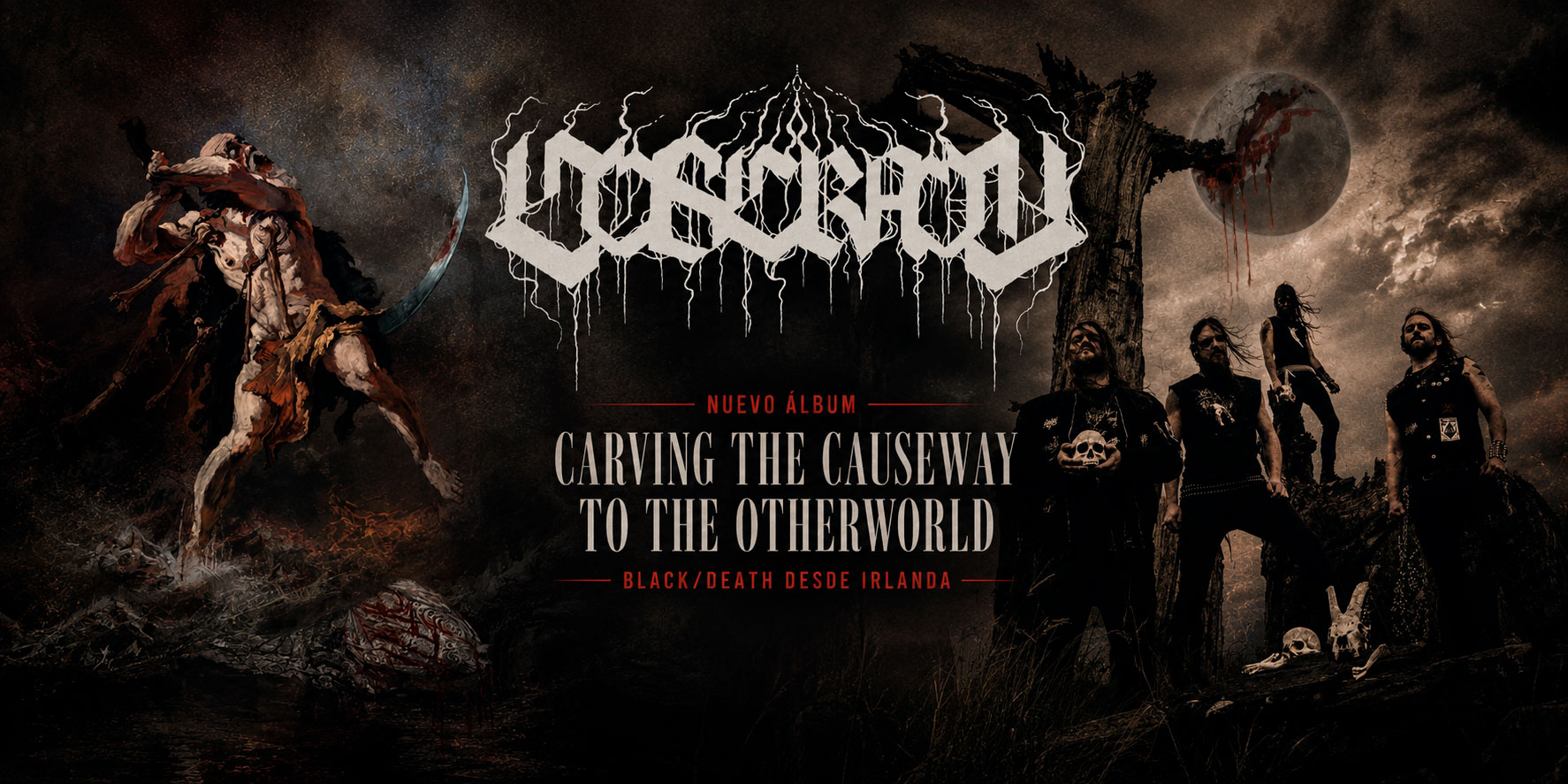 COSCRADH vuelve a impactar con su nuevo álbum "Carving the Causeway to the Otherworld"