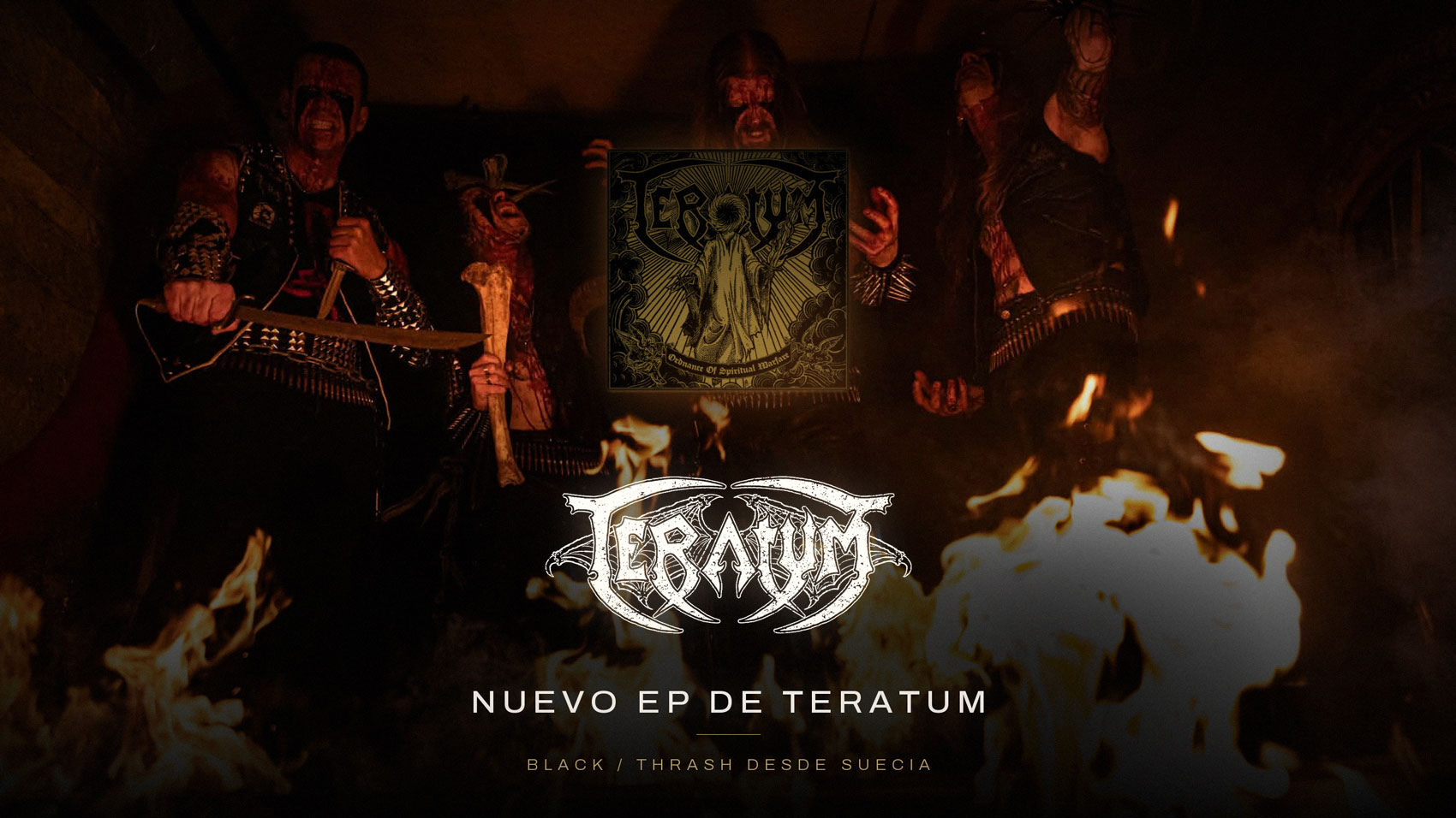 Teratum arrasa con su EP debut "Ordnance of Spiritual Warfare"